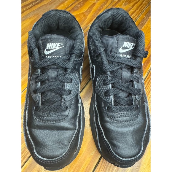 Nike Air Max 90 Triple Black Size 13.5C - Picture 1 of 12